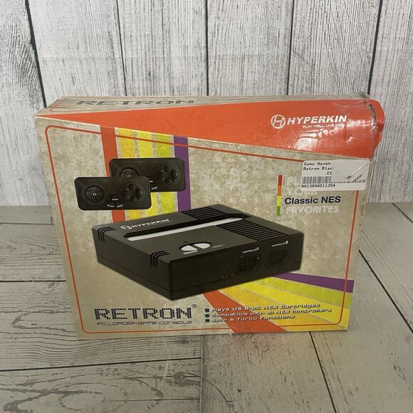 Hyperkin Retron 1 Launch Edition Black NES Console Video Game System M04041-BK - Picture 1 of 5